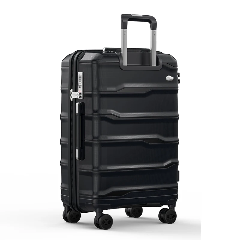 Wholesale MGOB Brand Hard Side  Trolley Travel Luggage 3 Piece Suitcase Set With PP Break proof Zipper Lightweight Suitcases Bag