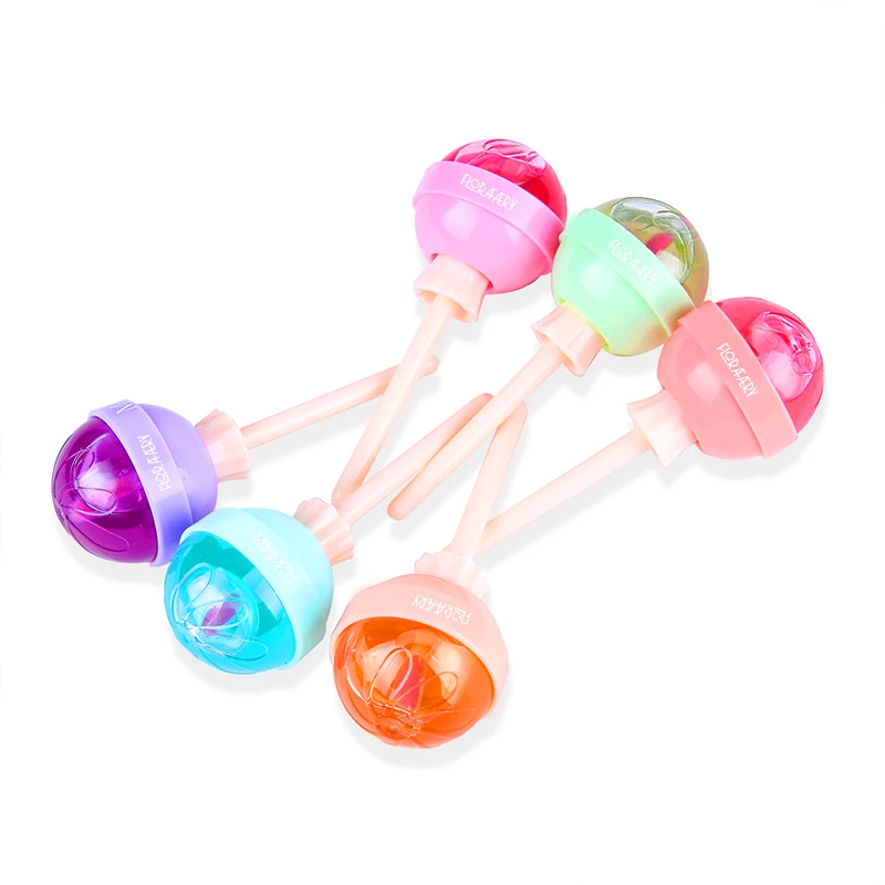 Lollipop Shaped Natural Shimmer Long Lasting Lip Makeup Kids Lipgloss