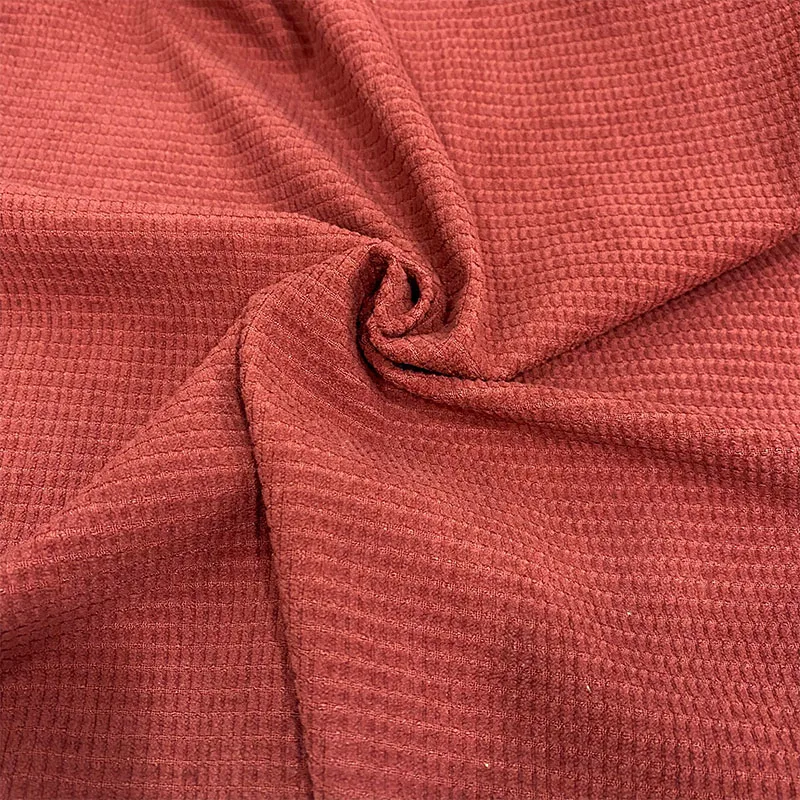 New Design Custom Ribbed Bullet Fabric in pure color fabric cotton