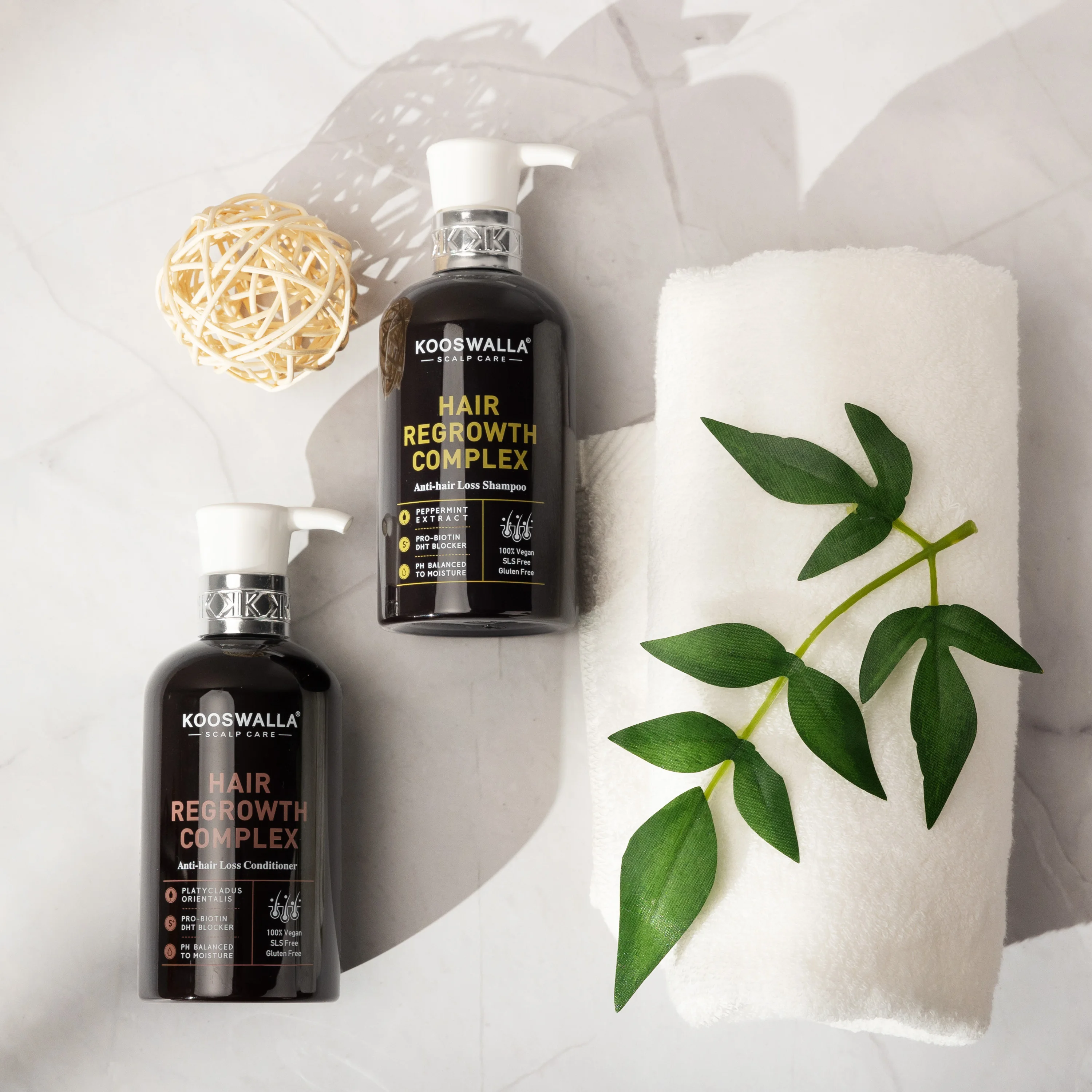 New Arrived Biotin Hair Shampoo Conditioner Stimulate Natrual Hair Regrowth Deep Intense Moisturizing for Thining Hair