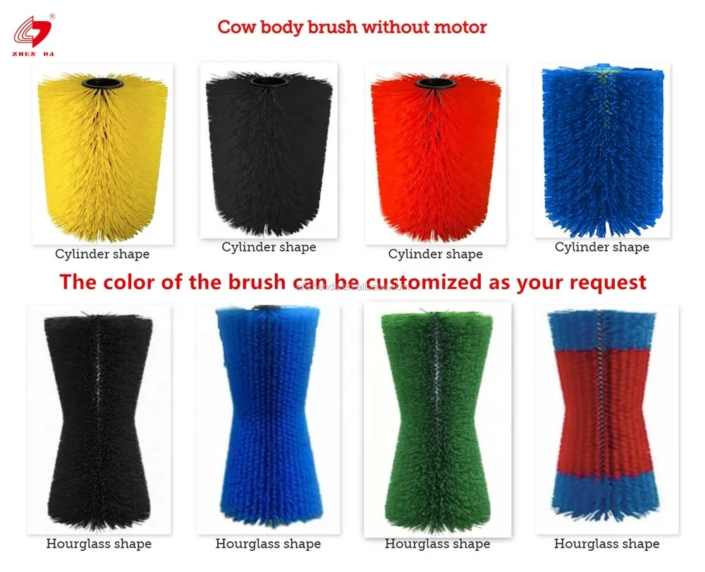 Cow Comfort Cattle Brush Cow Scratcher works for Cows, Horses, Goats and other Livestock