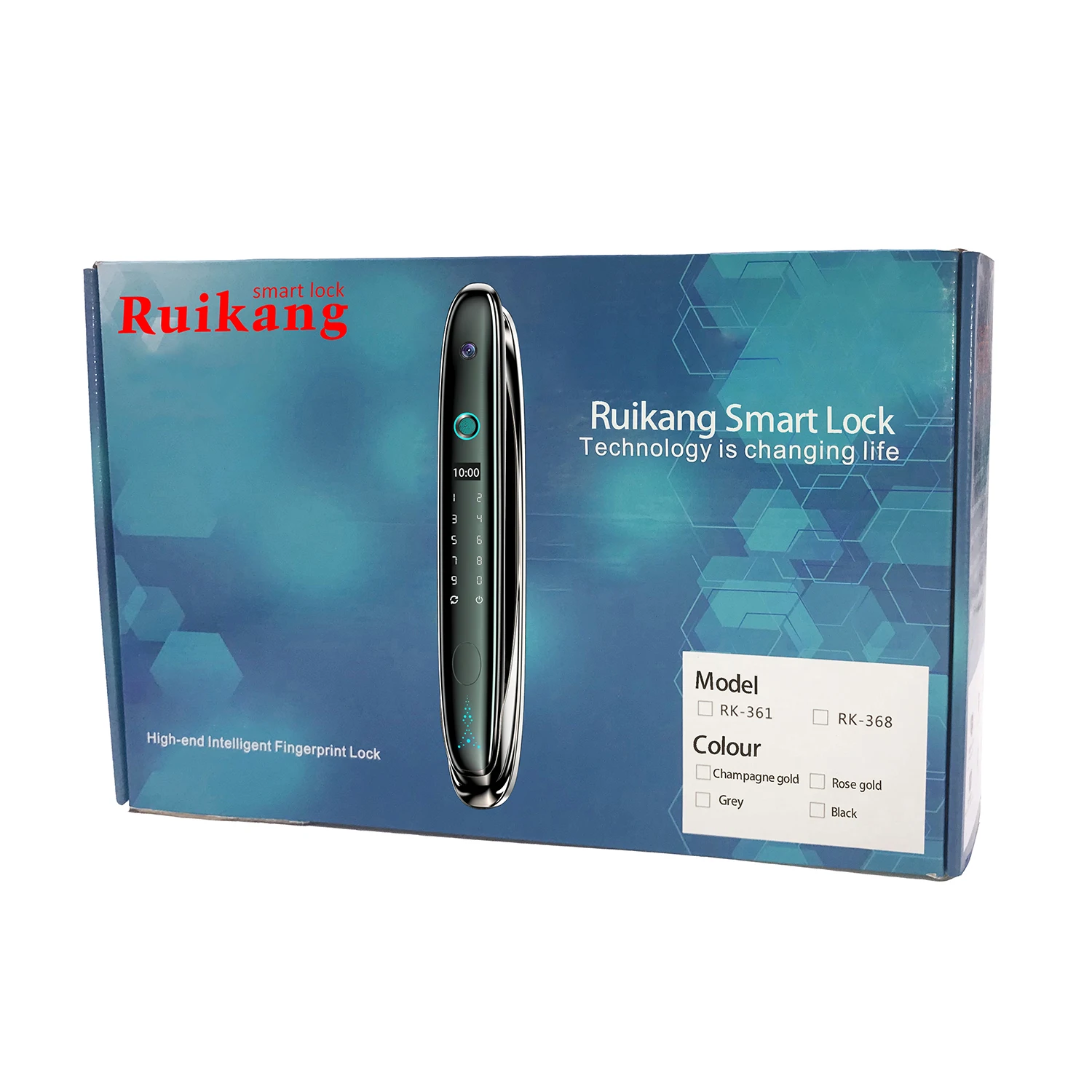 Wholesale tuya smart wifi lock IC card rfid fingerprint lock with camera keyless door locks