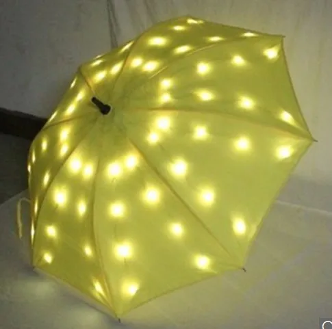 colorful with shining light Christmas LED umbrella