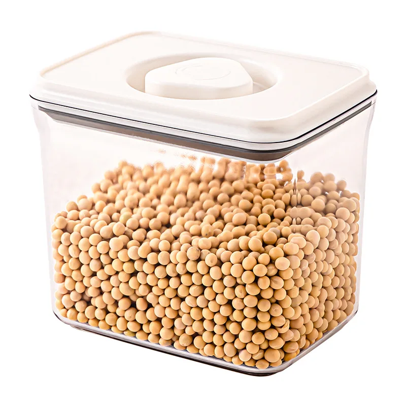 BPA Free Dry Food Plastic Storage Box& Bins Airtight Cereal Food Storage Containers with Rotary Lock Lid