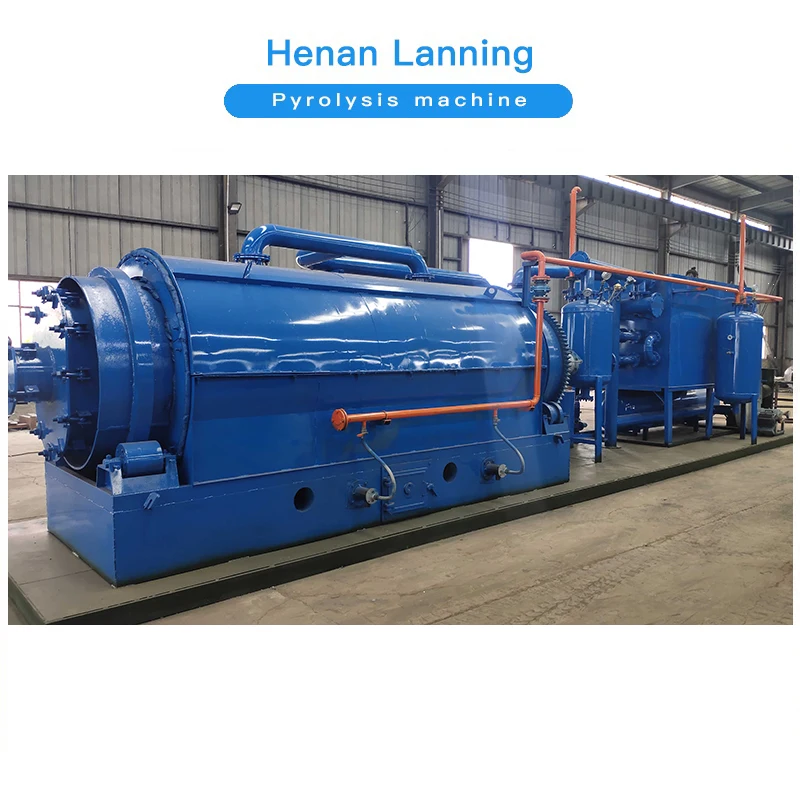 Pyrolysis waste tyre plastic  machine 3 ton waste pyrolysis plants