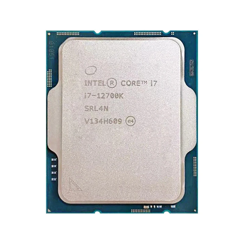 Brand Intel 125W LGA 1700 Core i7-12700K i7 12700K 3.6 GHz Twelve-Core Twenty-Thread CPU Processor