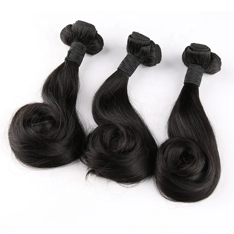 Норковые бразильские натуральные человеческие волосы с двойным рисунком Funmi, изогнутые натуральные черные волосы, Волшебный завиток, необработанные индийские волосы, поставщик