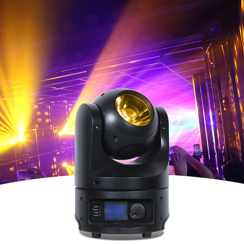 Indoor led zoom Moving head Stage Light beam spot wash 60W 4-in-1 beam Disco dj lights