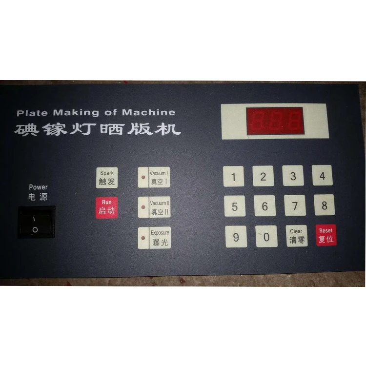 High-end affordable exposure table screen printing uv light exposure machine with vacuum