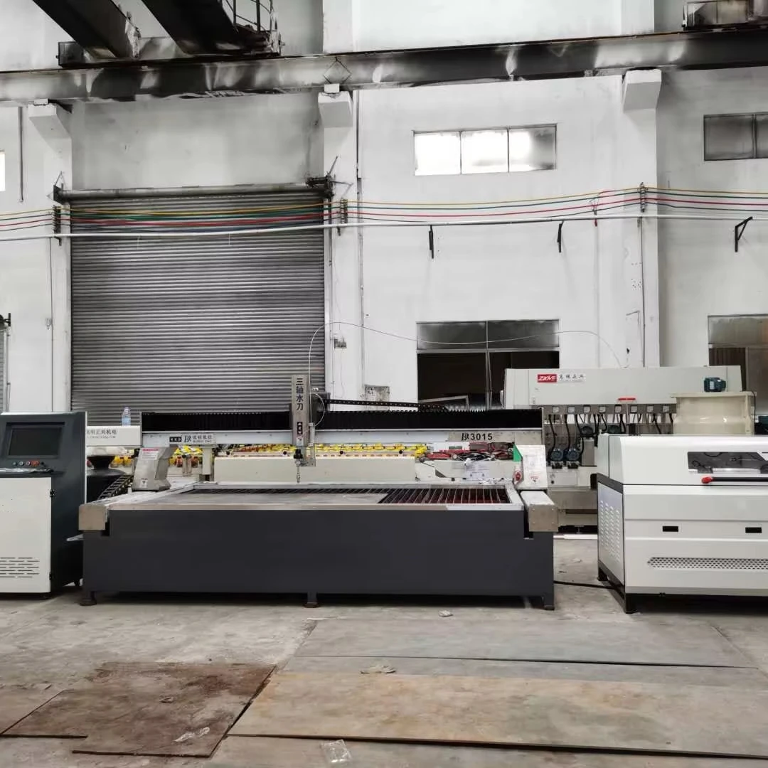 3 Axis CNC Cutting Engraving Machinery Glass Metal Stone Waterjet Cutting Machine Price Marble Cutter