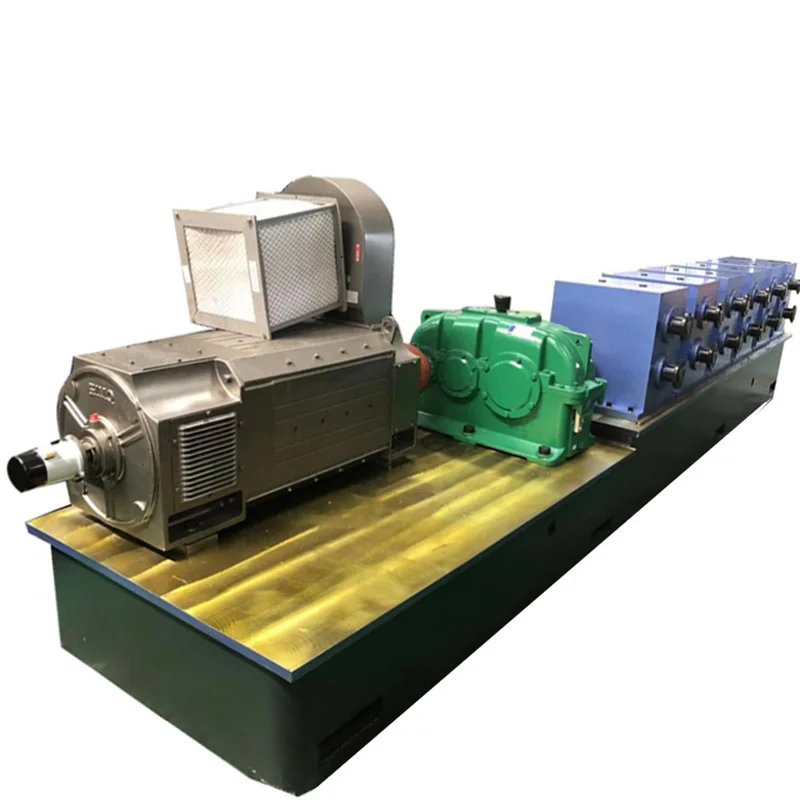 ERW hollow GI/galvanized steel pipe tube roll forming machine