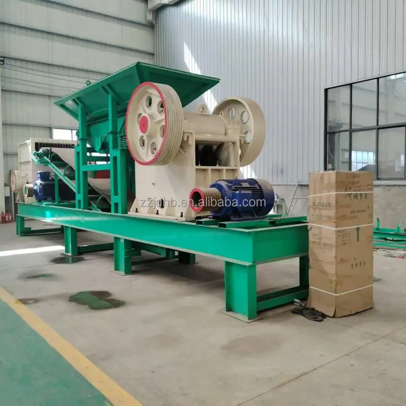 China Best Price Granite Limestone  Jaw Crusher Best-Selling Jaw Crusher With Conveyor And Feeder