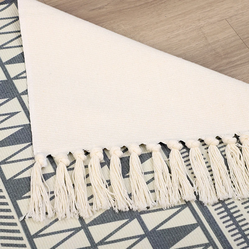 Моющиеся коврики с кисточками для домашнего декора