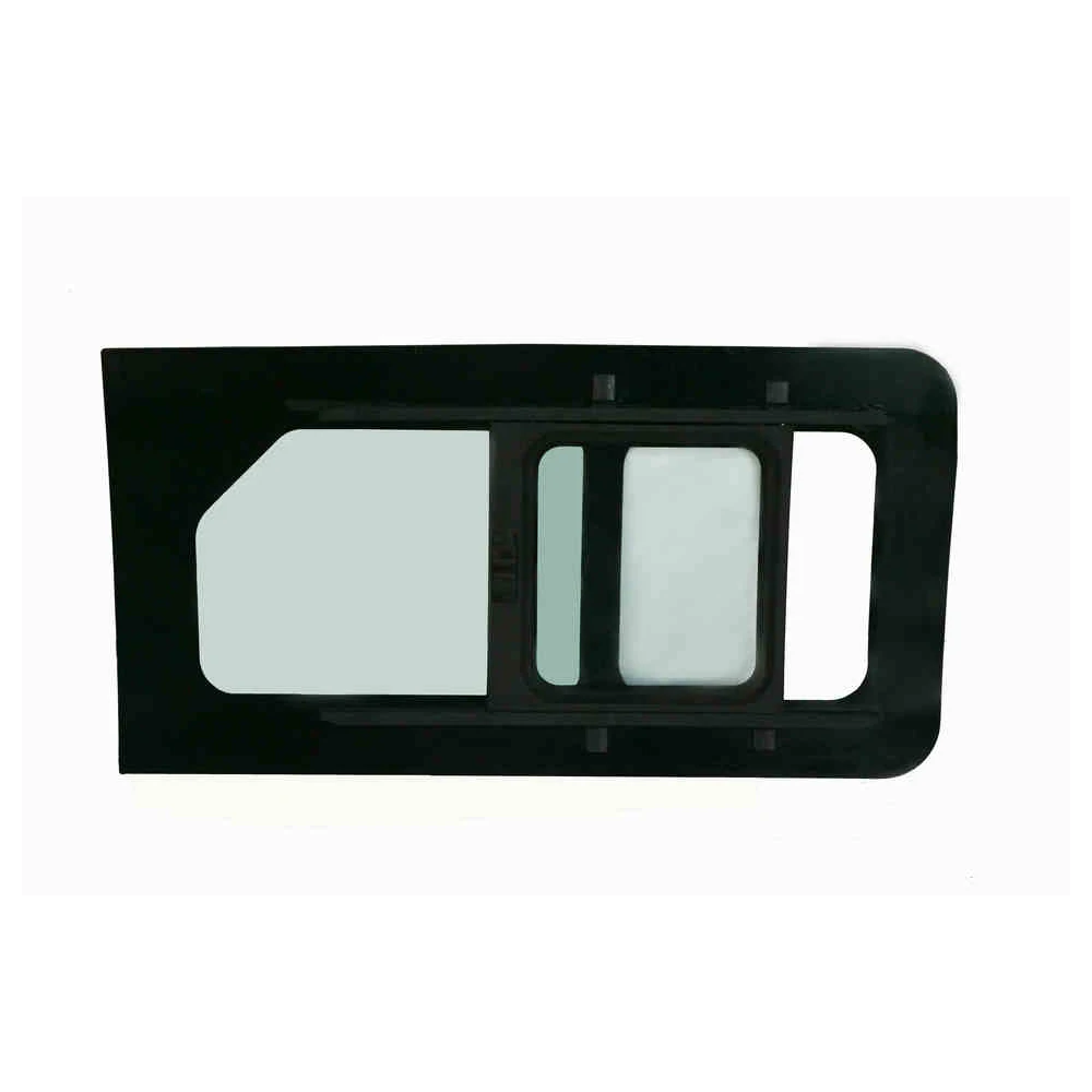 2023 new design custom size toughened AR High permeability flush window side window glass for commercial vehicle RV