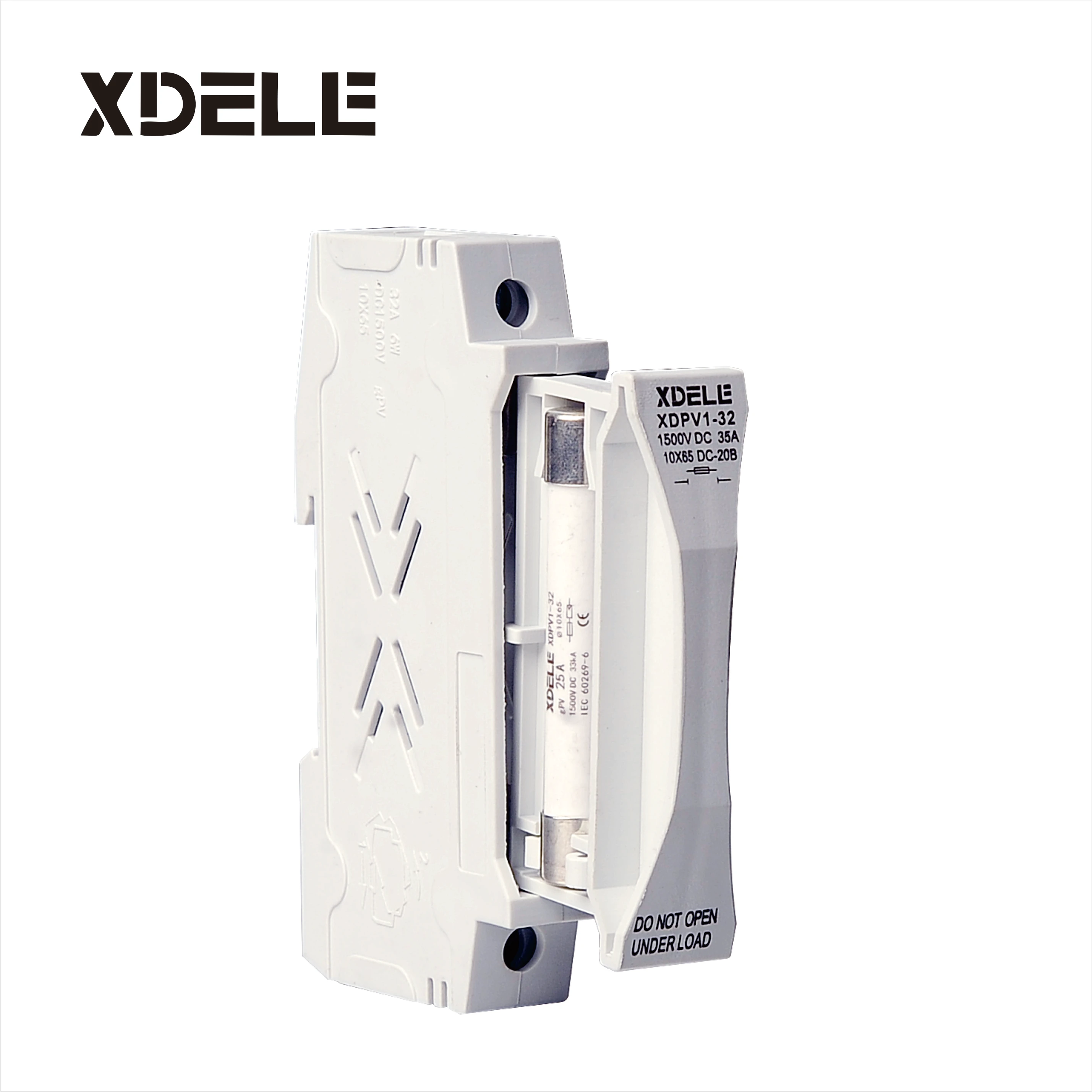 Солнечный фотоэлектрический предохранитель 1500 В DC 10x65 керамический и держатель предохранителя 10*65