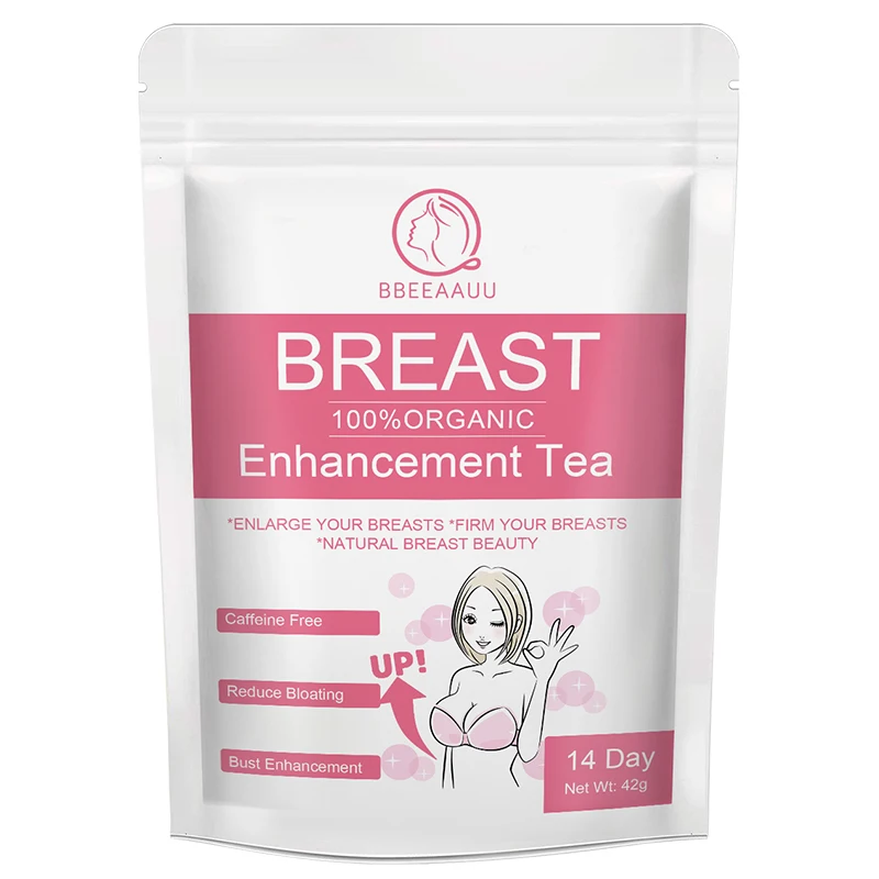 OEM/ODM 14 Days Wholesale Natural Breast Enlargement Tea Herbal Breast Firming Enhance and Beauty Boobs Tea