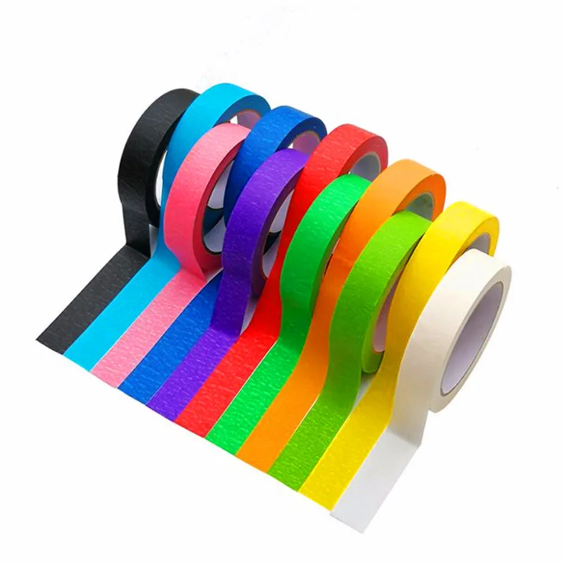Colorful tape early childhood education masking paper  tape