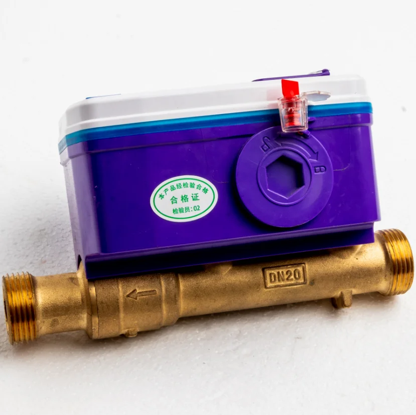 IP68 water proof digital display M-Bus RS485 LoRa/ LoRaWAN wireless ultrasonic water meter prepaid