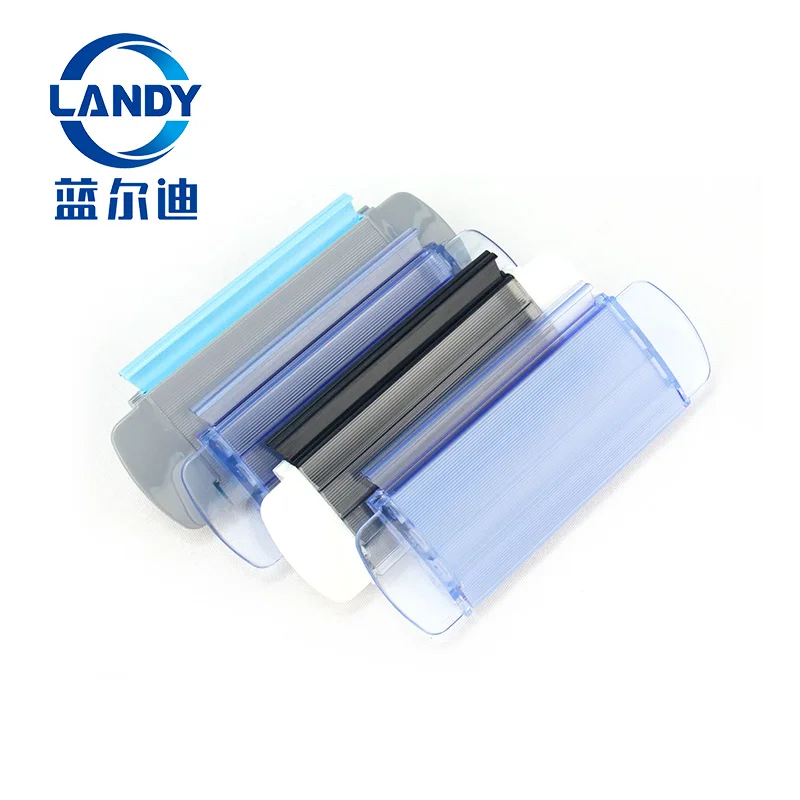 Multi Color Automatic Pool Covers Polycarbonate Pool Slats Cover on Rails Electric Pool Safety Cover