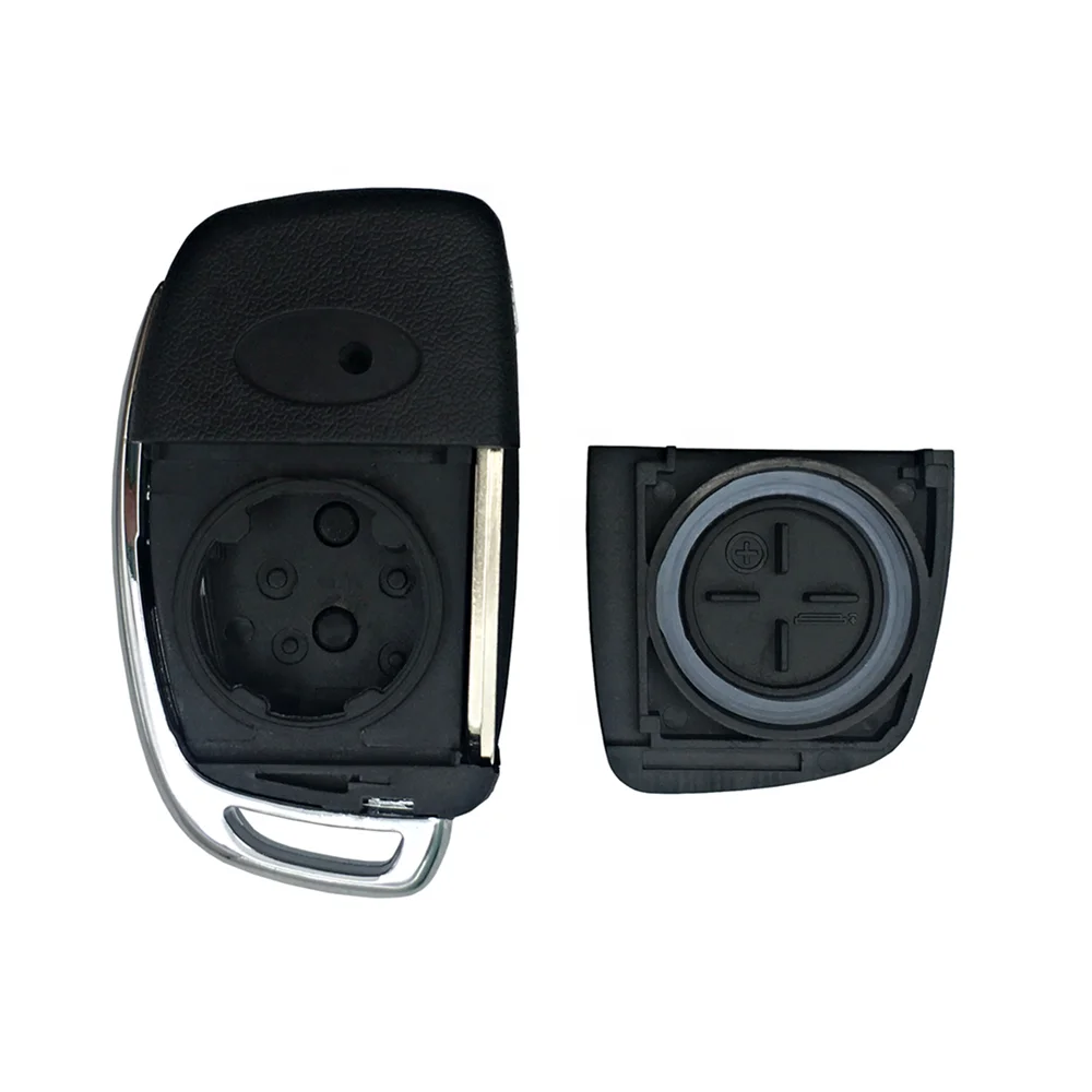 4 Buttons Flip Remote Key Shell Fob Cover Housing Fit For Hyundai i10 i20 i30 i35 i40 Genesis Auto Key