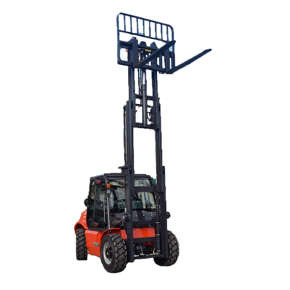 Cheaper rough terrain Multifunction Diesel offroad forklift for steel and metal industry  All Rough Terrain Forklift