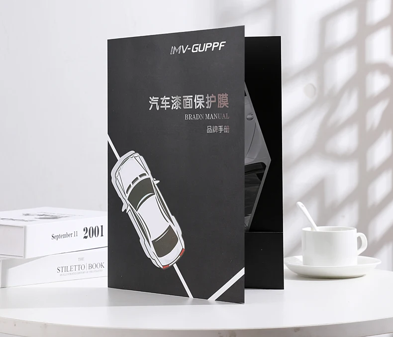 Factory Price Customize Design Print Logo A4 Colorful Cardboard Fashion Document File Folders For Business Office