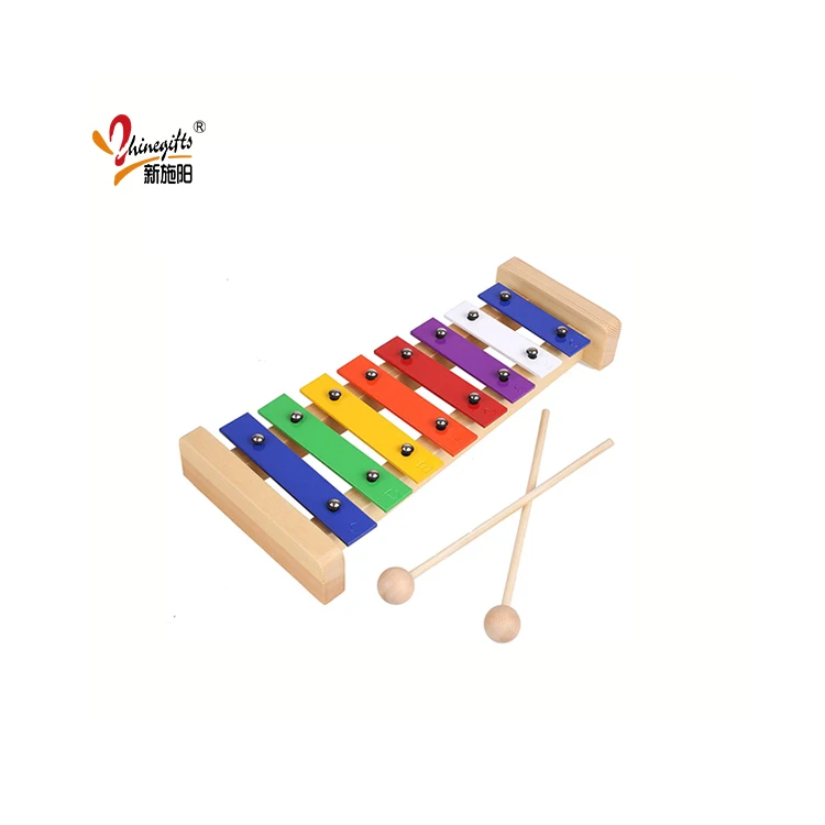Fair Price Wooden Professional Xylophone Kids Percussion Metal Xylophone Musical Instruments
