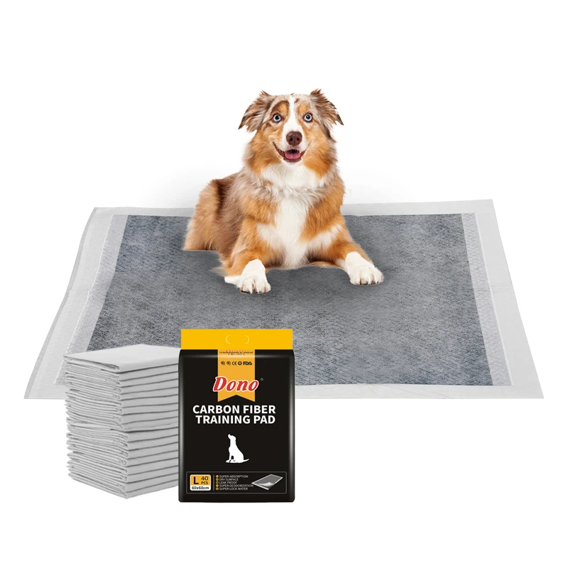 DONO Disposable pet pads for Any animals Pet Carbon Charcoal Fiber Traiining Pet pee Pad