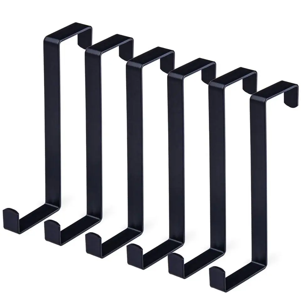 Factory price Hanger Hook over the door Hooks with vinyl coating for Hanging Towels bags