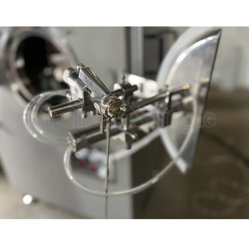 Chewing Gum Candied Caramelized Small Nuts Peanuts Chocolate Panning Pan Sugar Tablet Peanut Burger Coating Machine