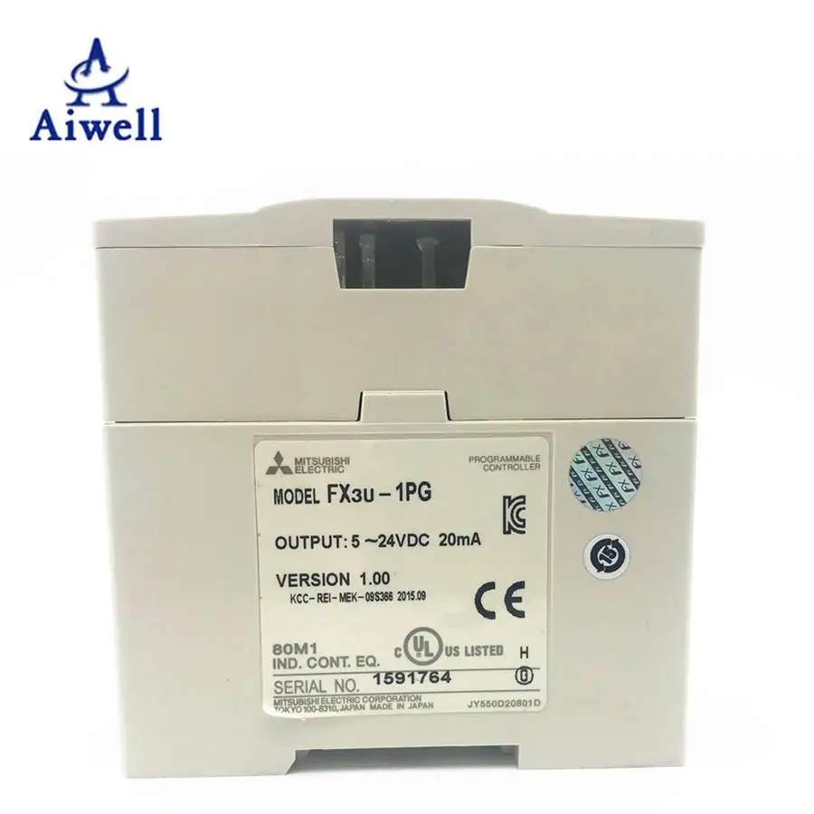 ПЛК часть оригинальный модуль импульсного выходного сигнала серии Melsec FX 3U-1PG