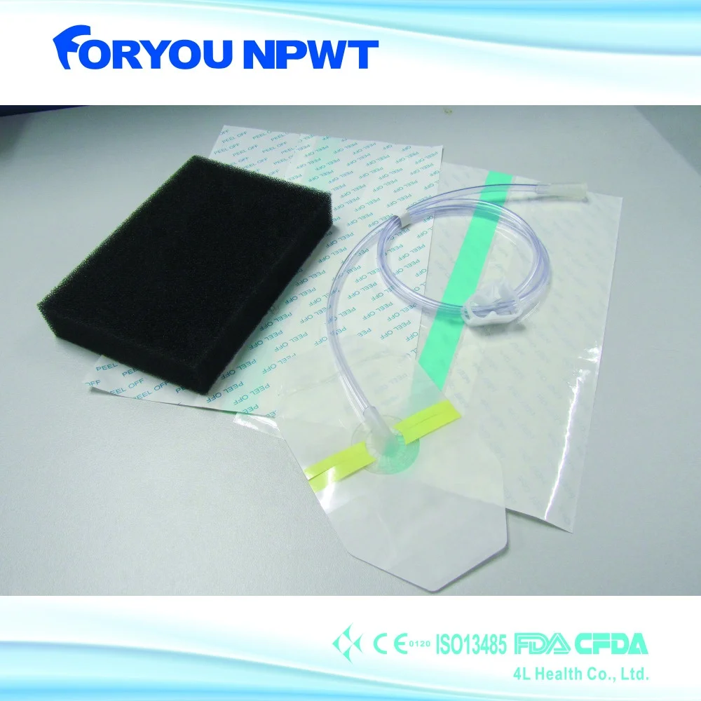 
NPWT Foam dressing for healthcare 