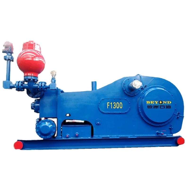 F1300 Mud Pump API  Petroleum Drilling Rig Oil and Gas use Diesel Power Mud Pump