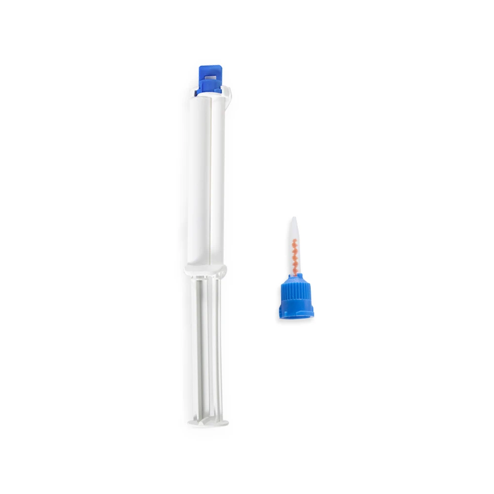 Fast Teeth Whitening Dual Barrel Syringe gel with 35%hp and catalyst