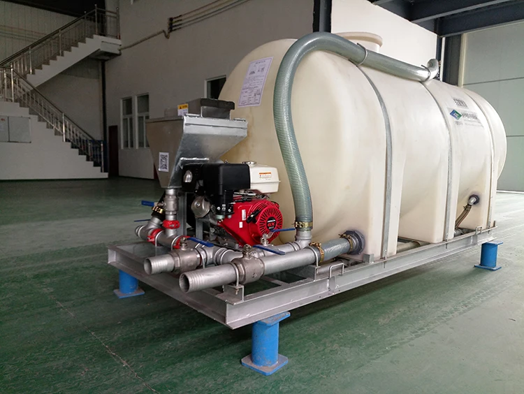 Бестраншейный смеситель для бурового раствора объемом 10 м3