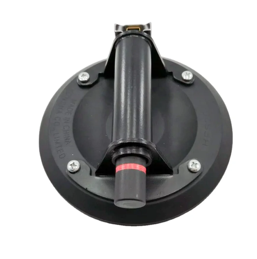 Стеклянная присоска с металлической ручкой