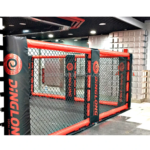 Octagon MMA Cage Competition Standard Elevated MMA Cage Hexagon Fighting Cage Panel For Mixed Martial Arts