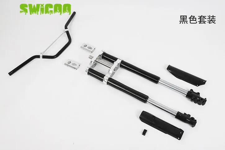 SWICOO 600mm 650mm 680mm 735mm Front Fork Suspension Clamp Handle Bar For Dirt Bike Mini Bike Motorcycle