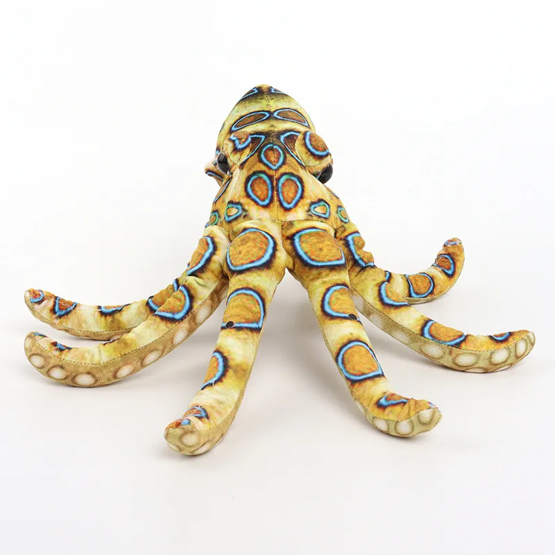 Octopus Stuffed Plush Toy Educational Funny Lifelike Cute Soft Octopus Plush Toys for Kids Gifts Soft