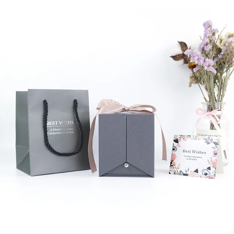 Refined High Senior Style Jewelry Gift Paper Boxes Nice-Looking Luxury Box Jewelry