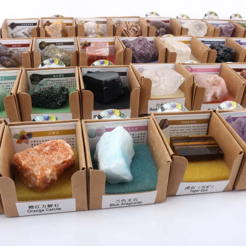 Оптовая продажа, наборы из натуральных лечебных кристаллов, разные минеральные камни