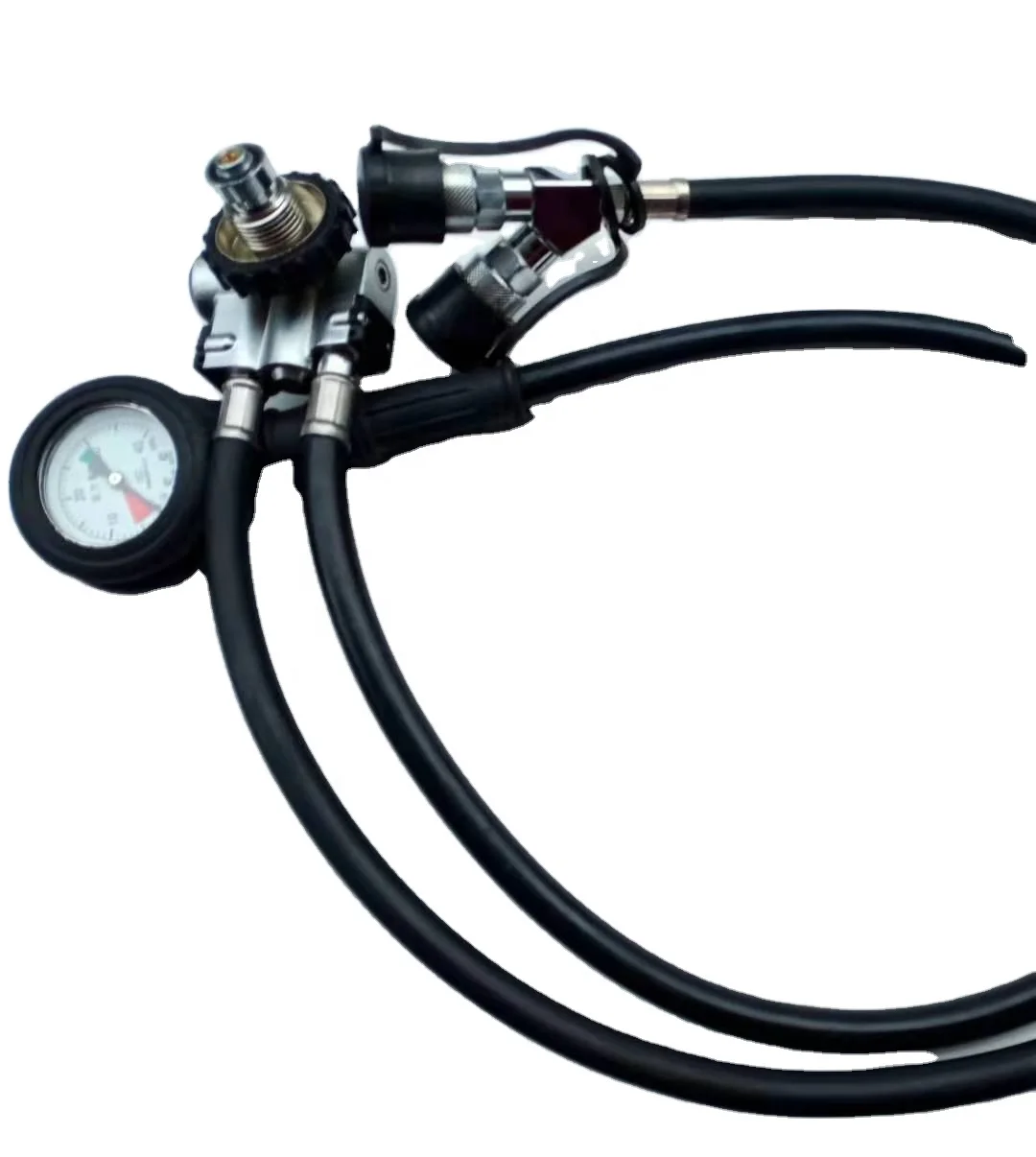 Metal Oxygen Tanks Reducing Regulator Valves With Gauge pressure reducing valve