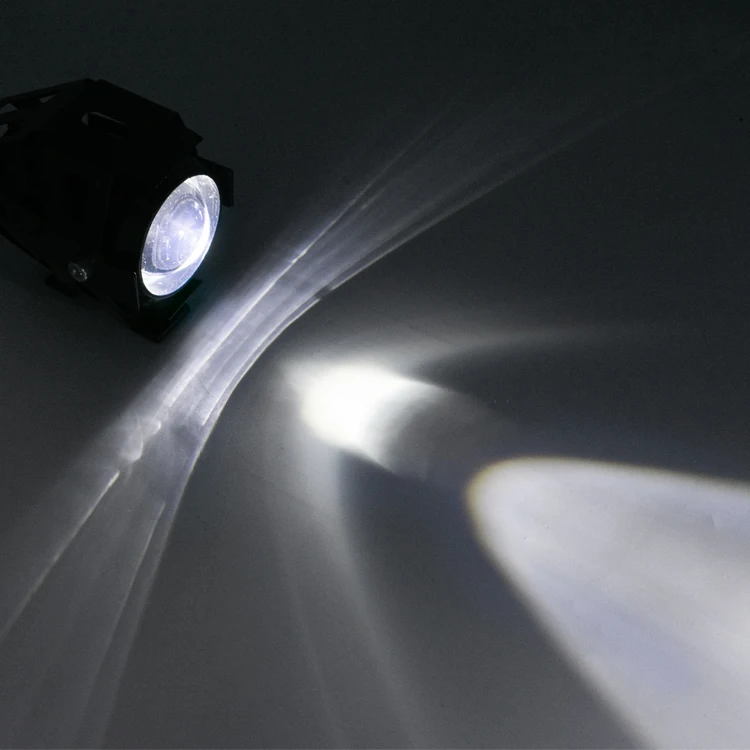 Universal 12v Motorcycle Headlights Auxiliary Lamp U5 LED  Spotlight FOR Accessories Motorbike Motor DRL Spot Head Lights