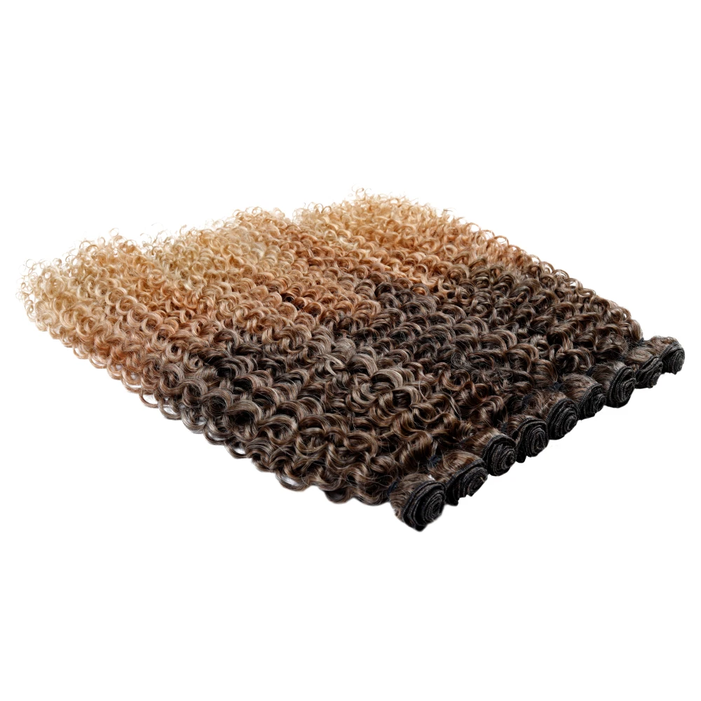 BNP 9pcs Brazilian Passion Twist Water Wave Curl Super Soft Natural Hair Extensions Long Protein Fiber Brazilian Hair Bundles