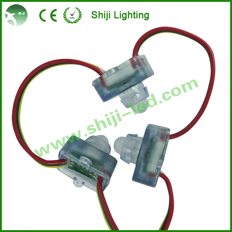 Wholesale Led Pixel String Light RGB full color programmable DC5V LED Modul ws2811 12mm waterproof pixel square