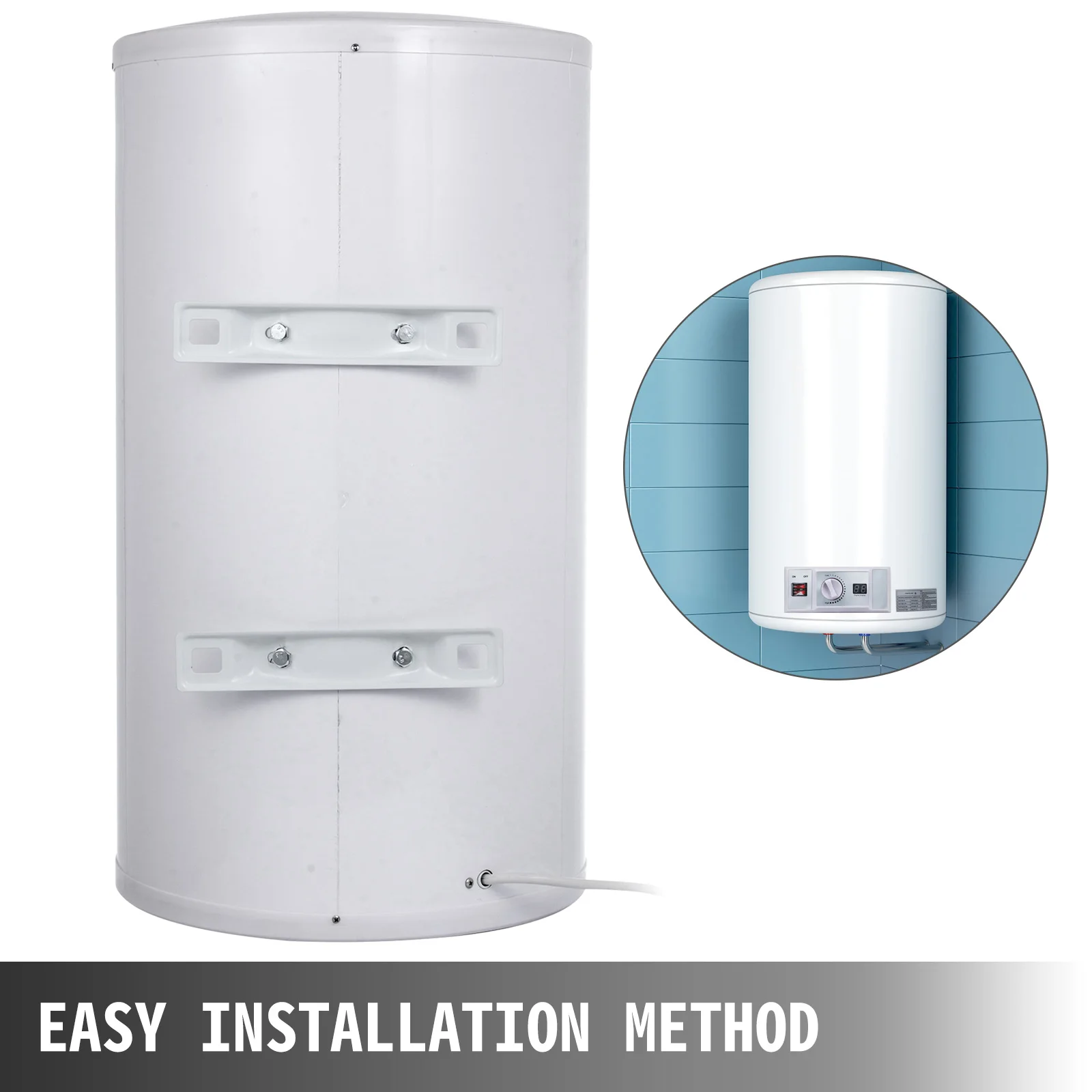 100L Electric Hot Water Heater Tank Fast Heating Tap W/ Shower Head & Faucet