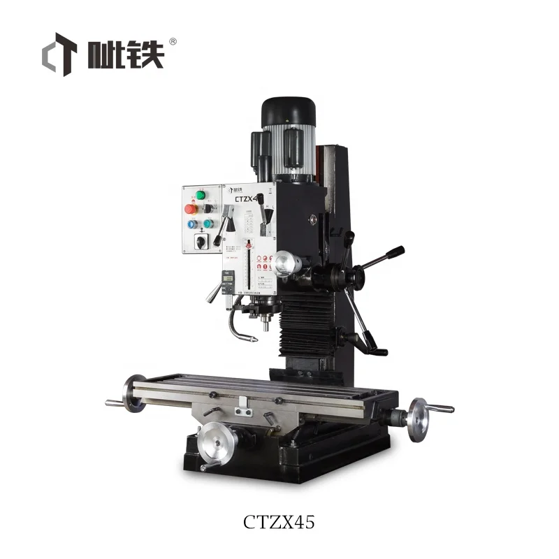 ZX7045  CTZX45  JYP290VF Mill drill machine Universal drilling milling lathe