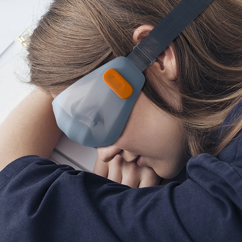 2024 New design Custom 3D Sleeping Eye Mask Memory Foam Contoured Sleepmask Heated Sleep Eye Mask