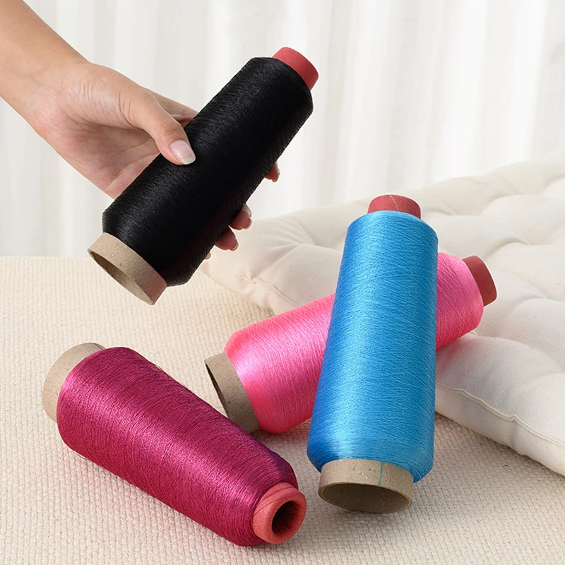 Colorful embroidery cross stitch Silver Thread Metallic Yarn Woven Line 3200M Bright Silk Gold Thread