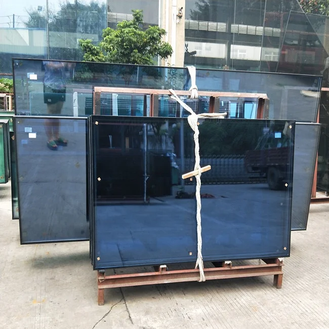 Factory customized double glazing glass curtain wall low-e tempered insulating glass